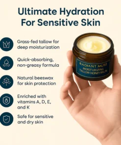 Radiant Muse Tallow Honey Balm
