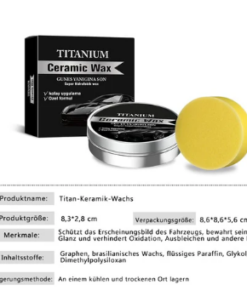 Car polish and wax – Enhances shine & protects paint