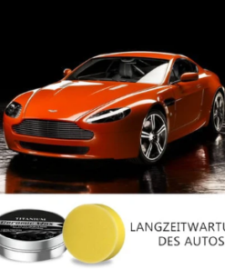 Car polish and wax – Enhances shine & protects paint