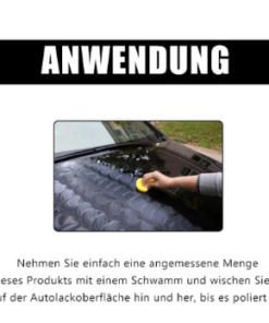 Car polish and wax – Enhances shine & protects paint