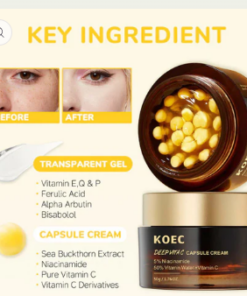 Vitamin C Filled Capsule Cream