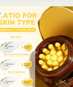Vitamin C Filled Capsule Cream