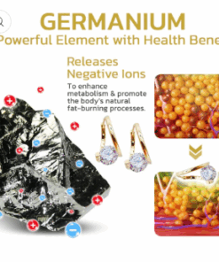Histone Lymphvity MagneTherapy Germanium Earrings