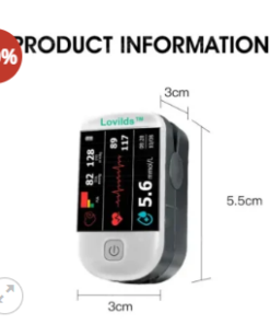 Monitor your blood sugar 24/7 – without needles, in just 5 seconds