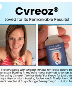 Cvreoz® Tinnitus Relief Ear Drops