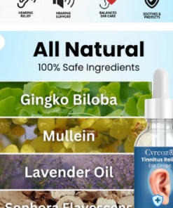Cvreoz® Tinnitus Relief Ear Drops