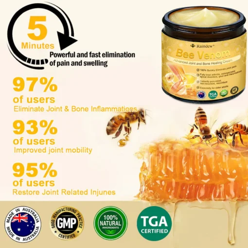 Raindew®Bee Venom Advanced Joint and Bone Healing Cream