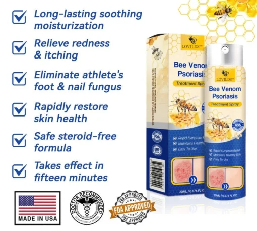 LOVILDS™ PsoriaHeal Psoriasis Spray