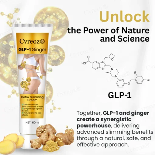 Cvreoz® GLP-1 Ginger Detox Slimming Cream