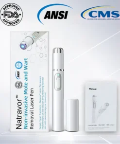 Non-invasive laser pen for mole and wart removal (atravor™)
