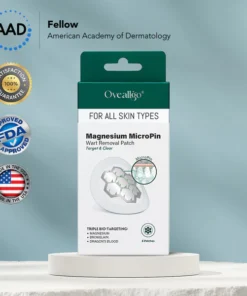 Oveallgo® Magnesium MicroPin Target & Clear Wart Removal Patch Pro