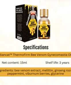 Biancat® ThermoFirm Bee Venom Gynecomastia Oil