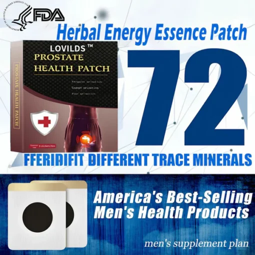 LOVILDS™ PDE5 Men's Herbal Energy Patch