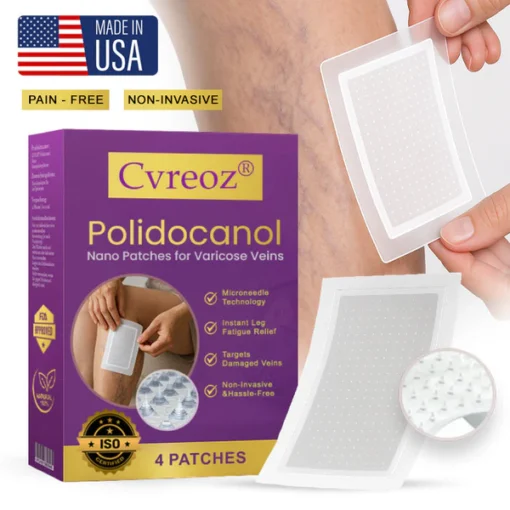 Cvreoz® Polidocanol Nano Patches for Varicose Veins