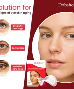 Dobshow® Snake Venom Peptide Microneedle Anti-Wrinkle and De-Puffing Eye Patch