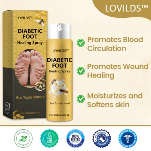 LOVILDS™ Diabetic Foot Healing Spray - Bee toxin Infused