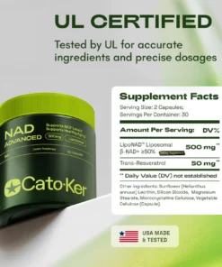 NAD Advanced - NAD Supplement with Resveratrol
