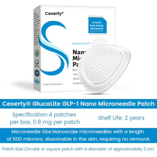 Ceoerty® GlucaLite GLP-1 Nano Microneedle Patch