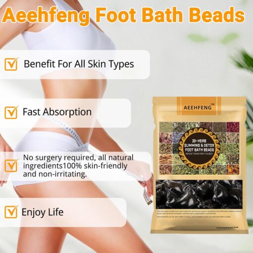 HOLJKEA™ LymphoHerb Vitality Foot Bath Beads