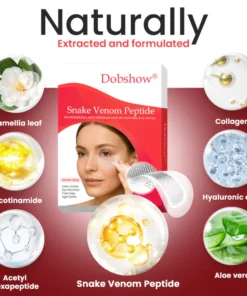 Dobshow® Snake Venom Peptide Microneedle Anti-Wrinkle and De-Puffing Eye Patch