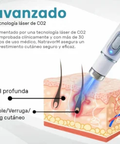 Non-invasive laser pen for mole and wart removal (atravor™)