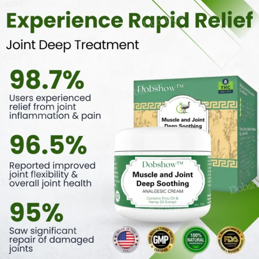 Dobshow™ Muscle and Joint Deep Soothing Analgesic Cream