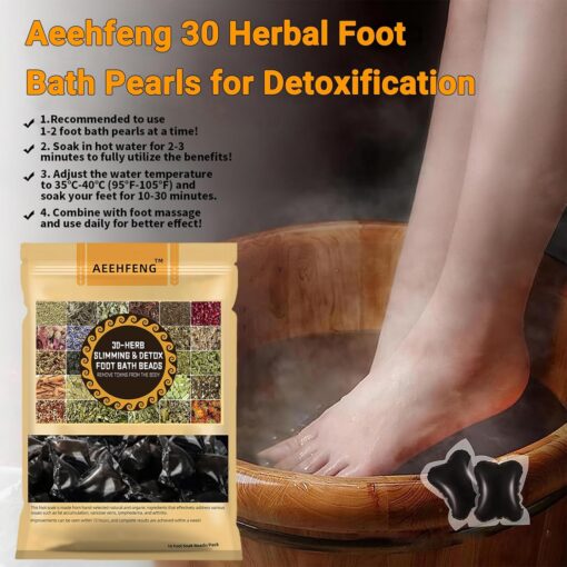 HOLJKEA™ LymphoHerb Vitality Foot Bath Beads