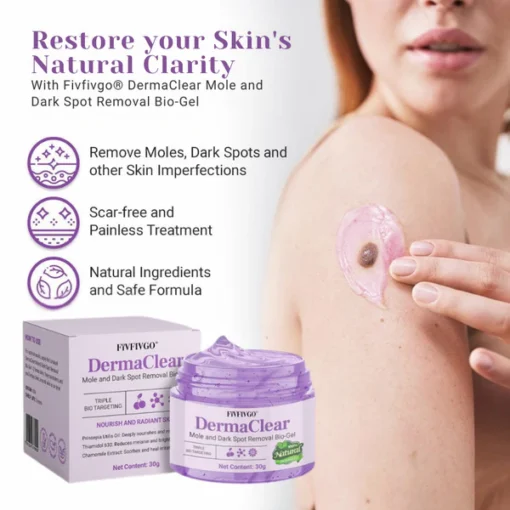 Fivfivgo® DermaClear Mole and Dark Spot Removal Bio-Gel