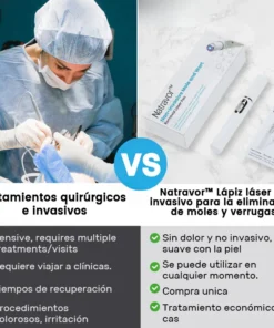 Non-invasive laser pen for mole and wart removal (atravor™)