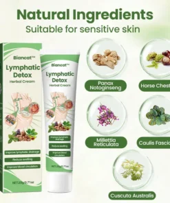 Biancat™ Lymphatic Detox Herbal Cream | Relieves Circulatory Problems in 5 Minutes