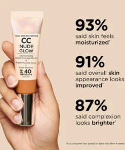 CC Nude Glow Lightweight Foundation + Glow Serum with SPF 40