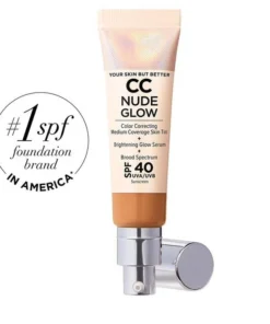 CC Nude Glow Lightweight Foundation + Glow Serum with SPF 40