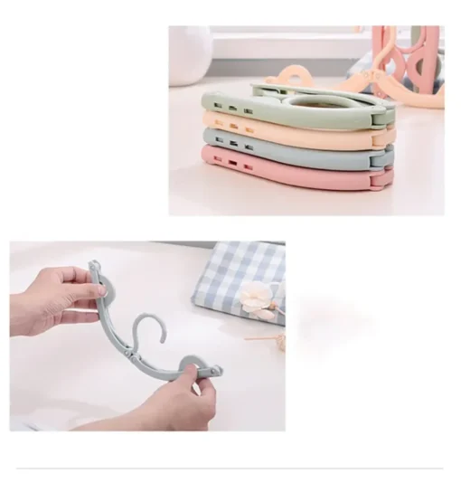 Foldable Clothes Hanger Set 5 Pieces