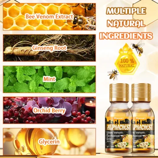 Biancat™ AlphaChest CM Bee Venom Strengthening Oil