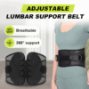 Adjustable Lumbar Support Belt Lower Back Brace