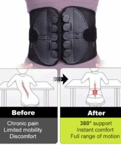 Adjustable Lumbar Support Belt Lower Back Brace