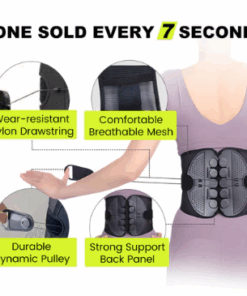 Adjustable Lumbar Support Belt Lower Back Brace