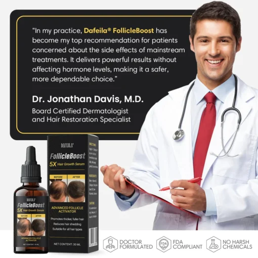 Dafeila® FollicleBoost 5X Hair Growth Serum