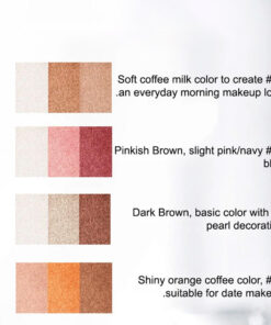 Coffee Pink Brown Orange