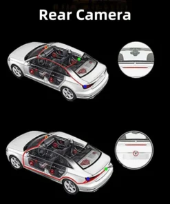 1080P 4-Channel Dash Cam with Night Vision