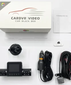 1080P 4-Channel Dash Cam with Night Vision